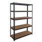 Budget Shelving with 5 MDF levels AVAILABLE IMMEDIATELY ON THE FLOOR