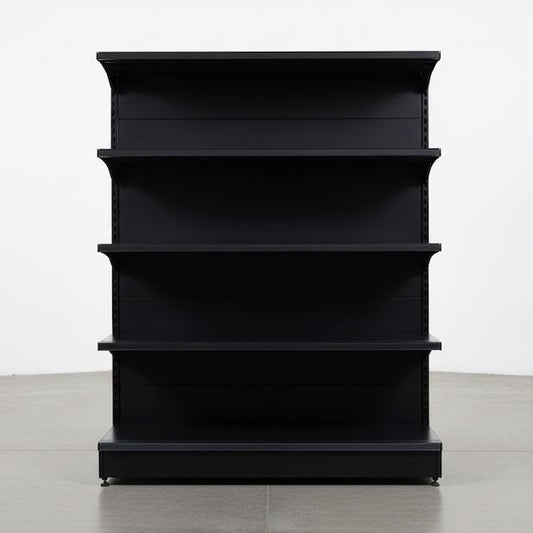 Single Sided Supermarket Shelving Secondhand